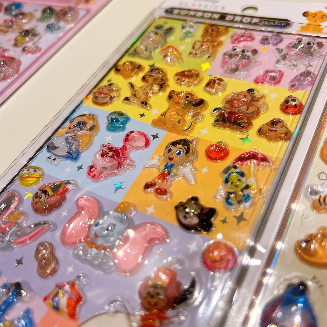 【タイムセール】 正規品 ディズニー ボンボンドロップシール 第2弾 8種セット