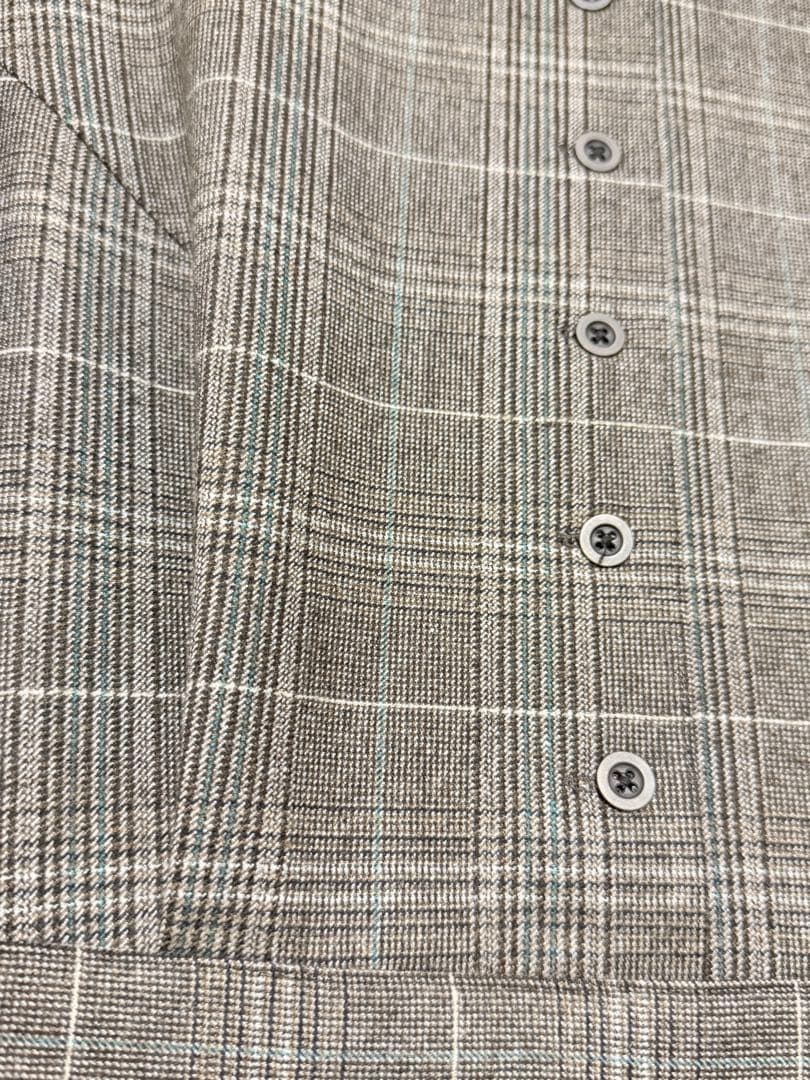 ワンピース foufou glen check bicolor one piece