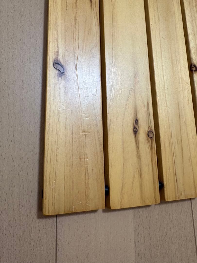 Coleman ナチュラルウッドロールテーブル120