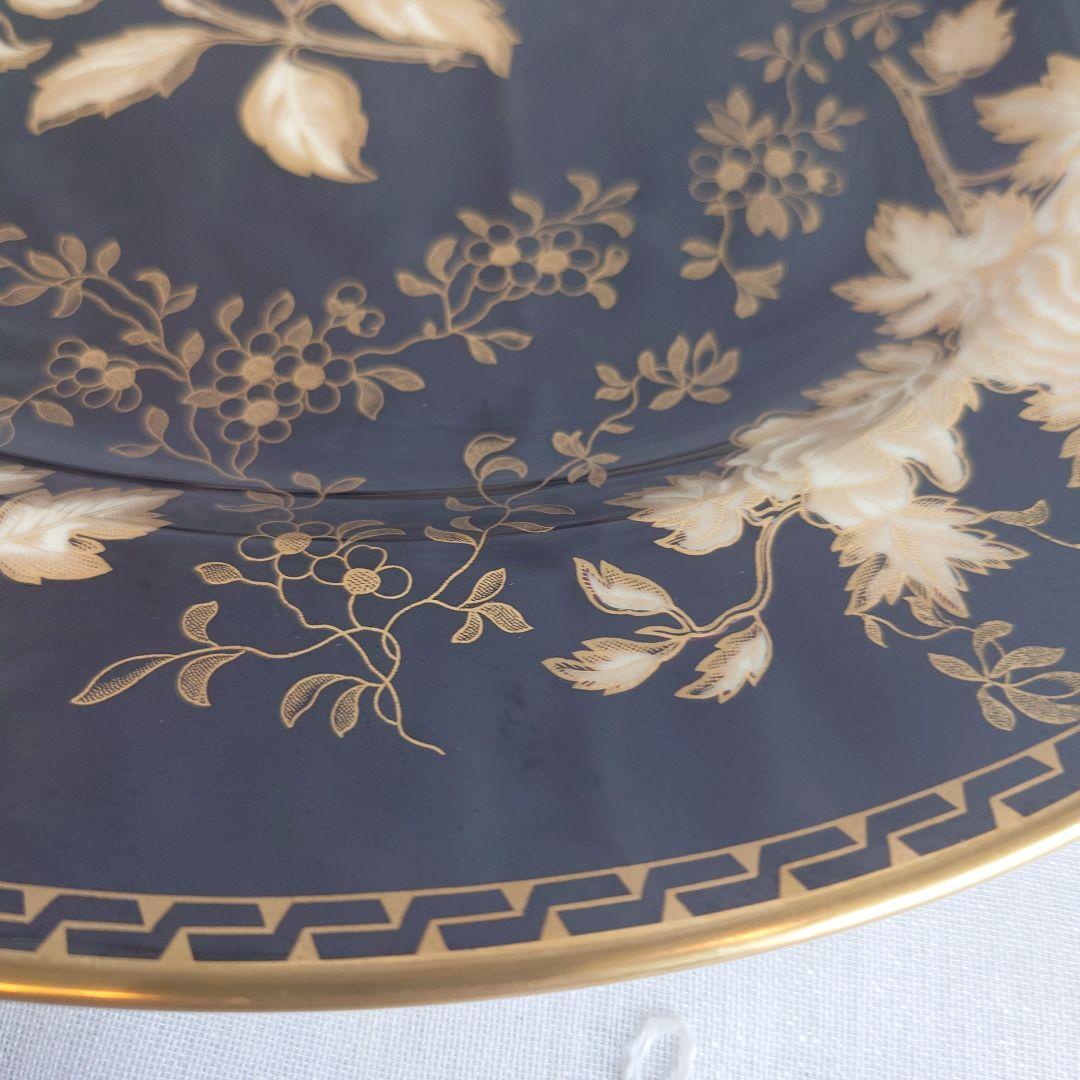 ウエッジウッド　トンキン ブラック　オーバル皿　大皿　希少　廃盤