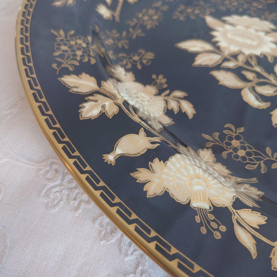 ウエッジウッド　トンキン ブラック　オーバル皿　大皿　希少　廃盤