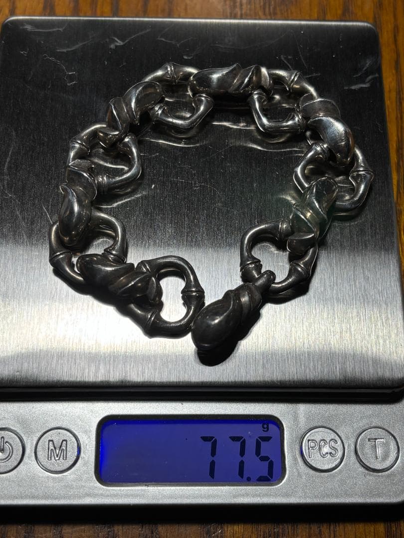 シルバーブレスレット　レナードカムホートタイプ　シルバー999.9