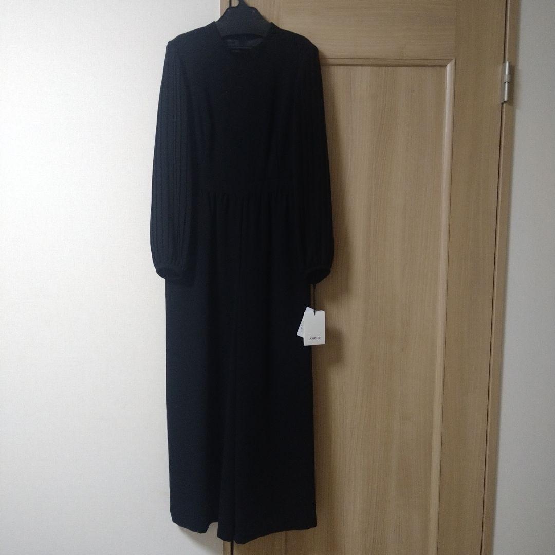 新品未使用❀kaene❀カエン　フォーマルブラックオールインワン　42 XL