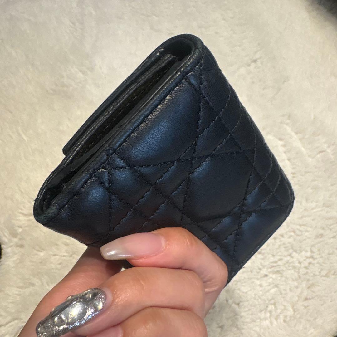 Christian Dior 二つ折り財布 黒