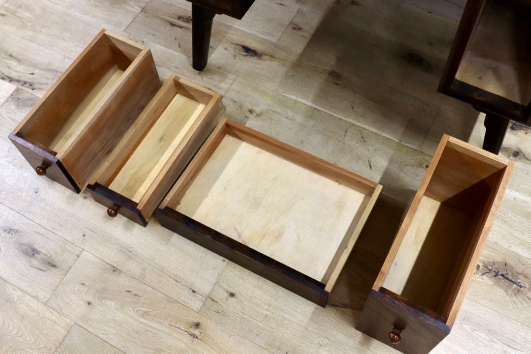 GMHS324○松本民芸家具 ドレッサー 鏡台 化粧台 和家具 ミズメザクラ ア