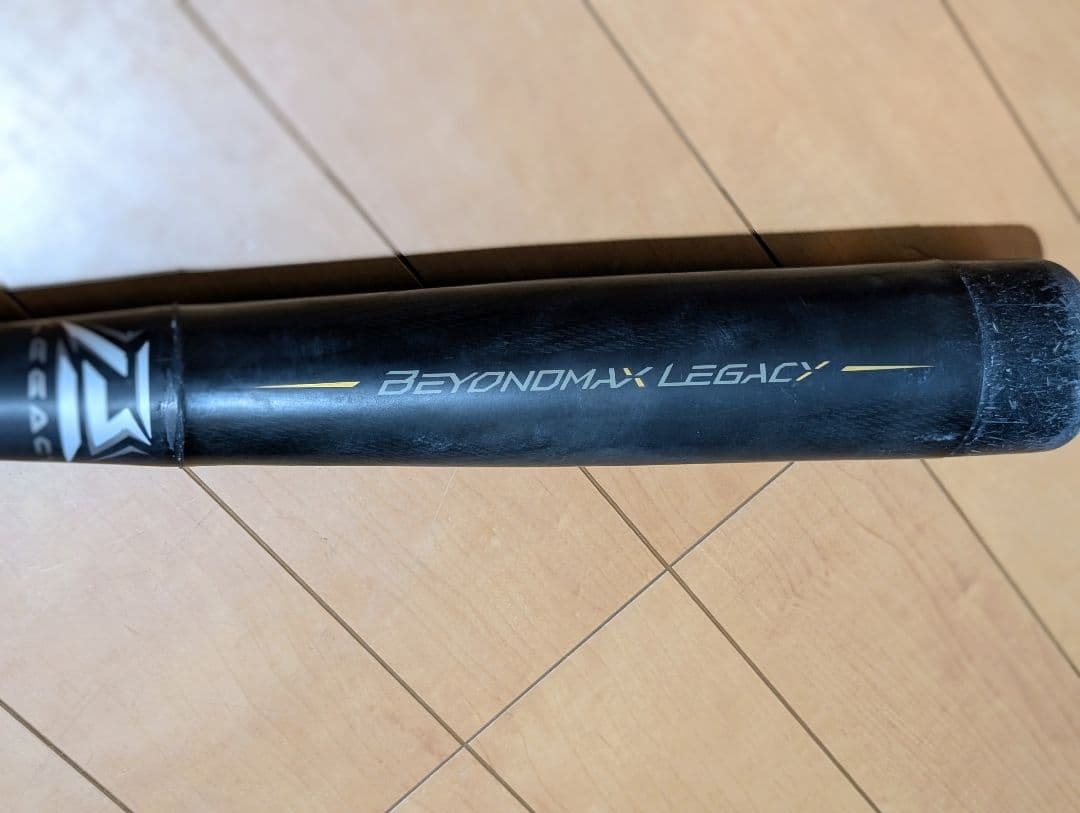 少年軟式用 バット レガシー 78cm ●タイカップ、黒色グリップテープ付