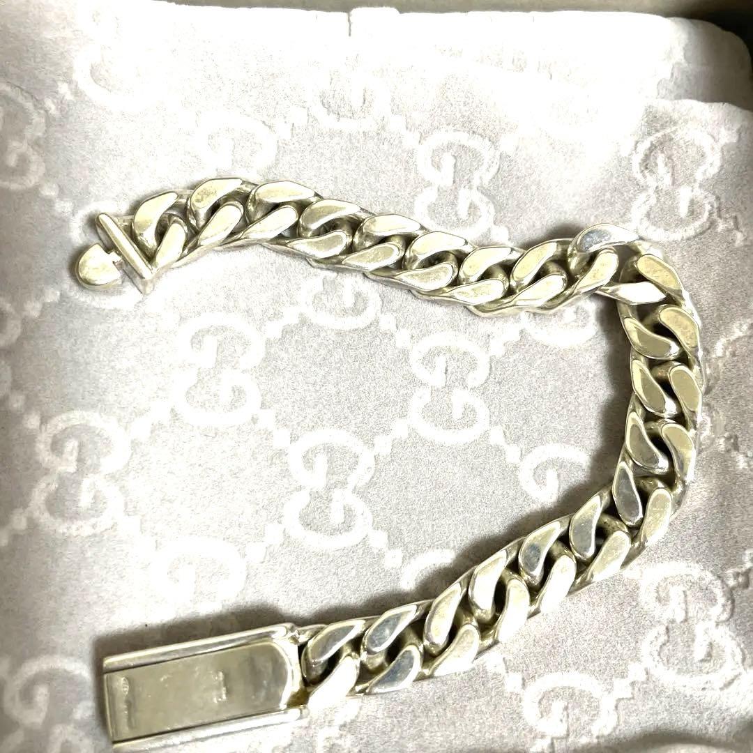 【SALE！！】グッチブレスレット 箱付GUCCI 喜平　インターロッキング