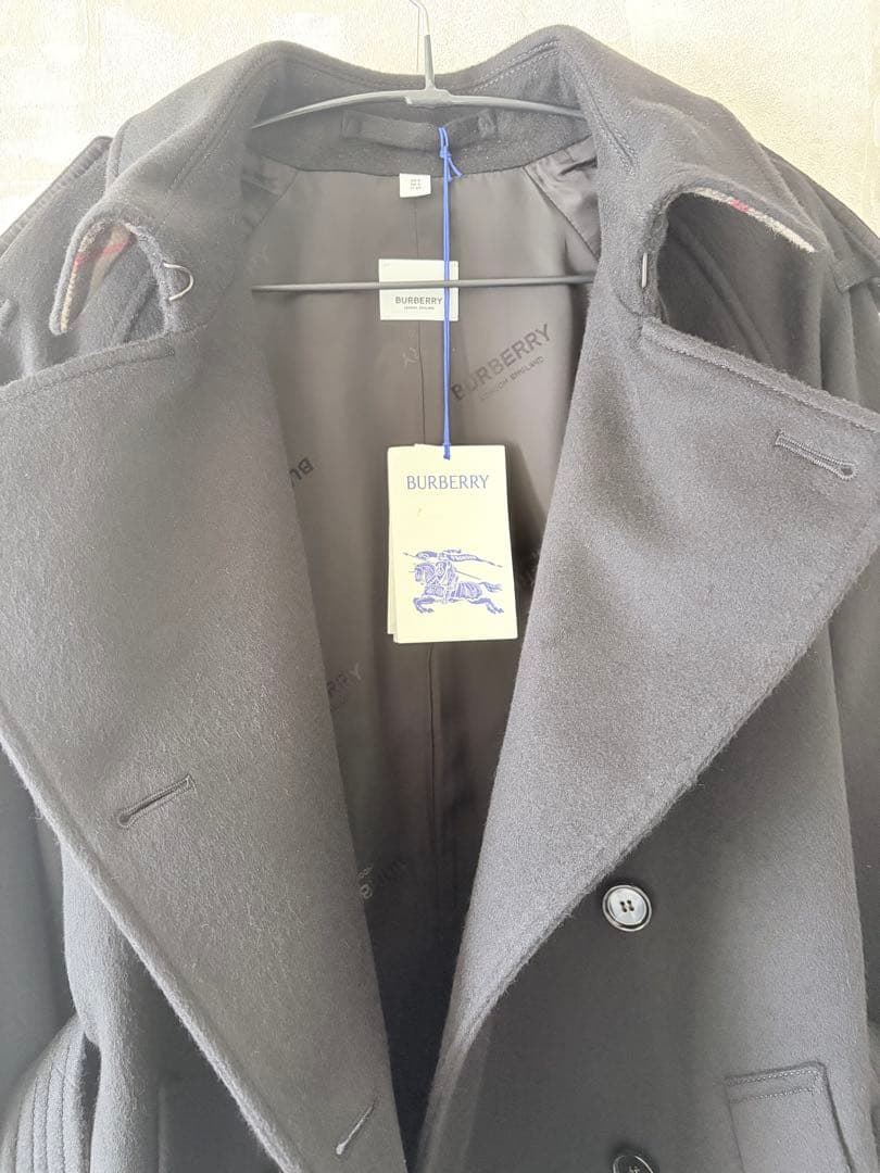 【新品】Burberry ウールカシミヤトレンチコート