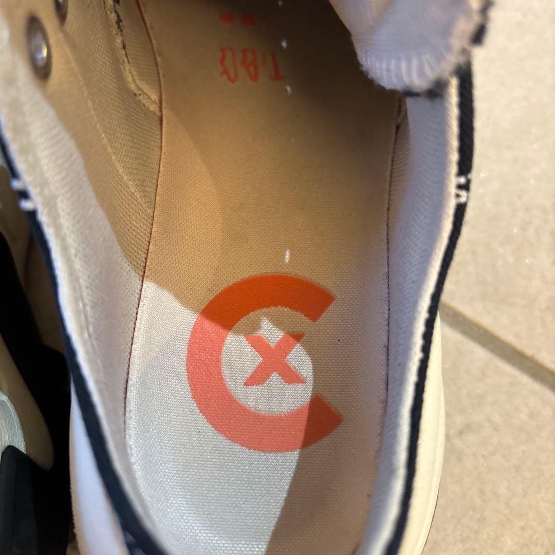 コンバースランスターモーション　ローカット黒22.5センチ