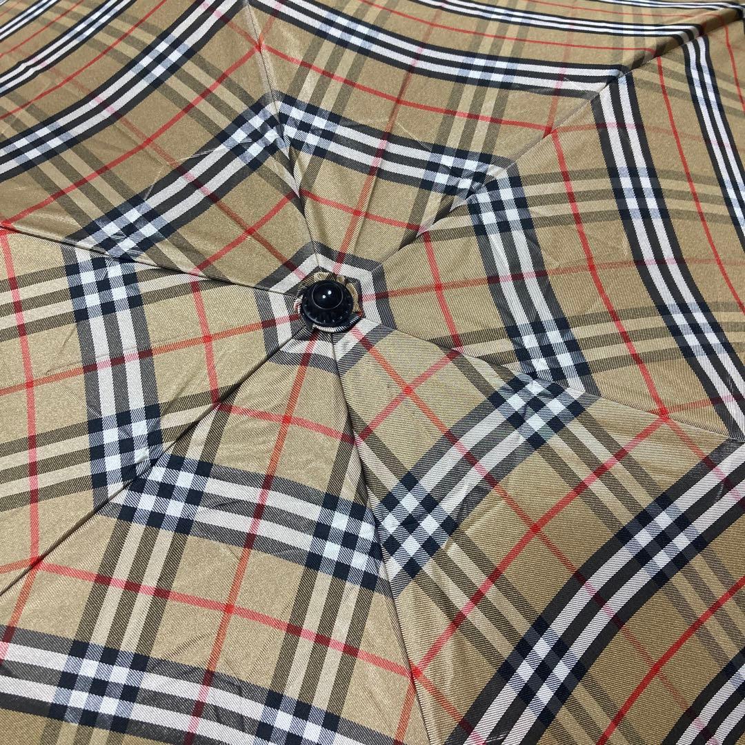 ✨極美品✨ Burberry バーバリー 折り畳み傘 男女兼用 ノバチェック