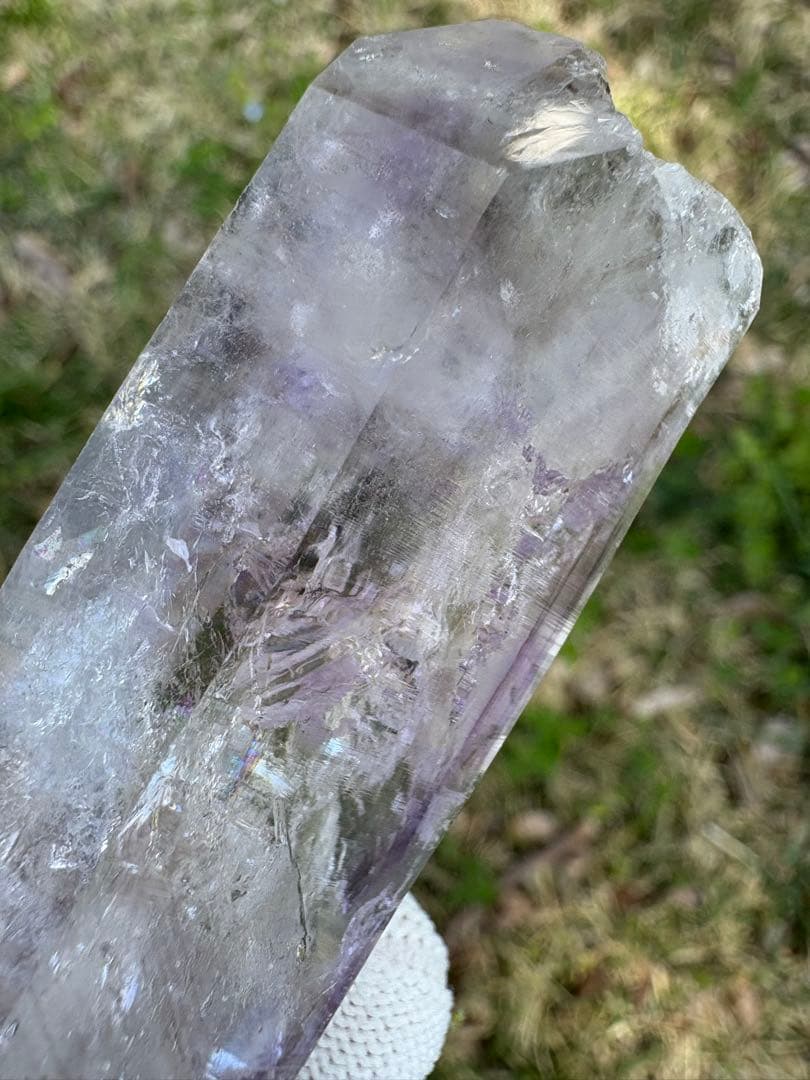 【匿名配送】ブランドバーグ産 陥入アメジスト