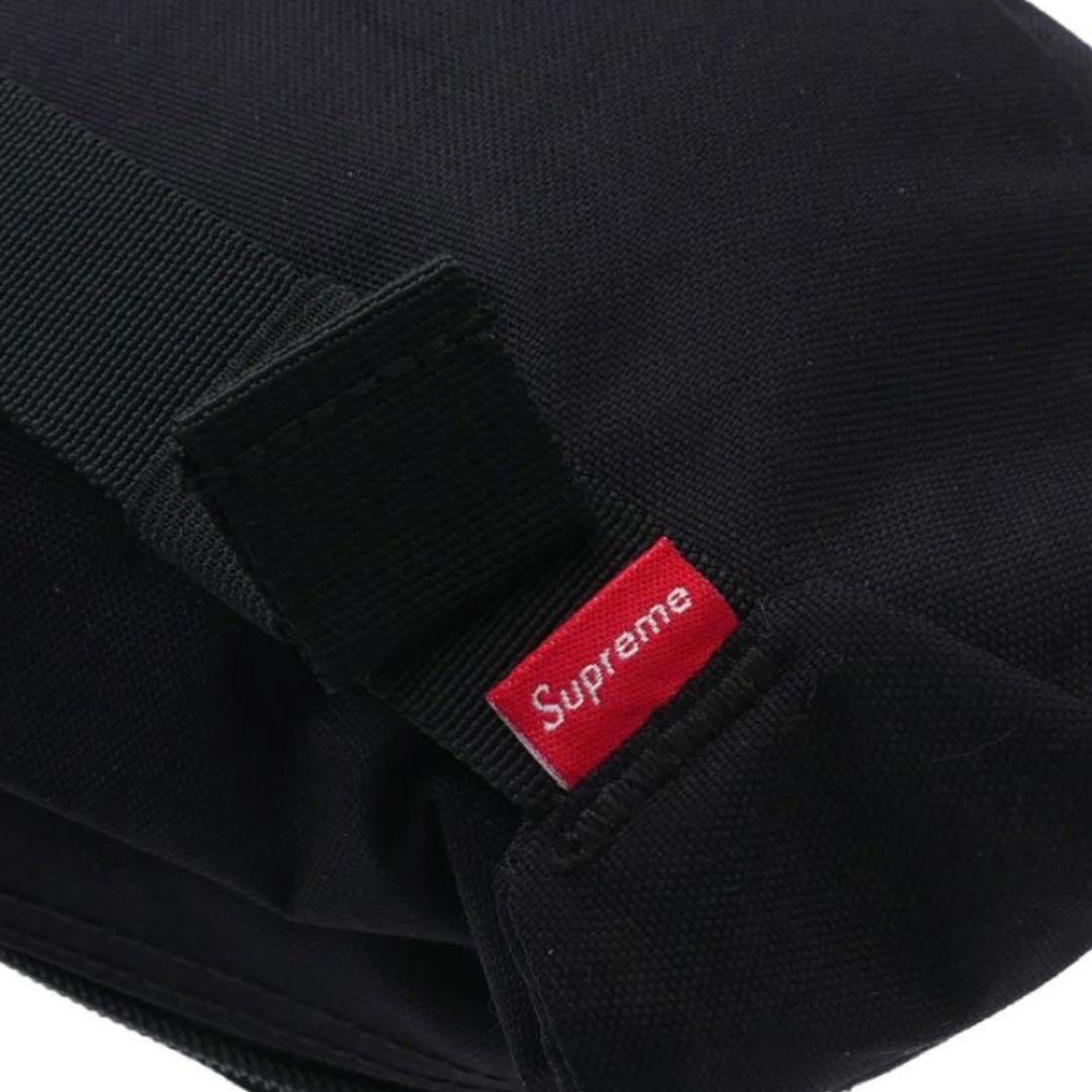極美品　Supreme 刺繍ロゴ ウエストバッグ 黒 ヴァンパイヤ　ボディバッグ