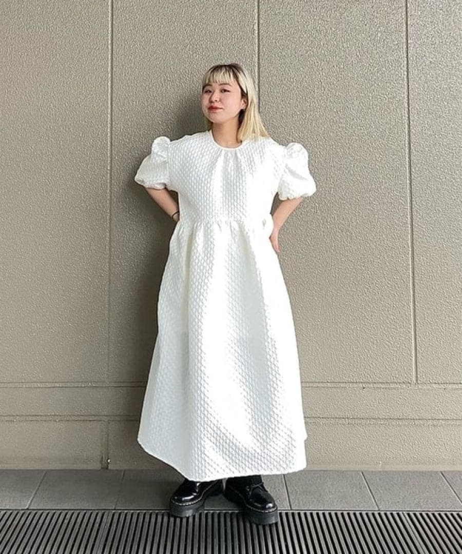 新品⭐︎sister jane⭐︎パフスリーブロングドレス