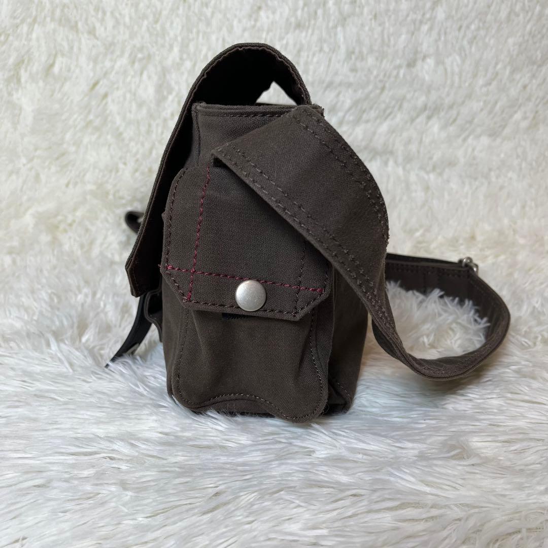 美品 Paul Smith ショルダーバッグ メッセンジャーバッグ キャンバス