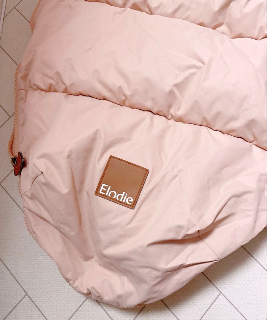 匿名配送 エロディ Elodie フットマフ ベビーカー 防寒 カバー ピンク