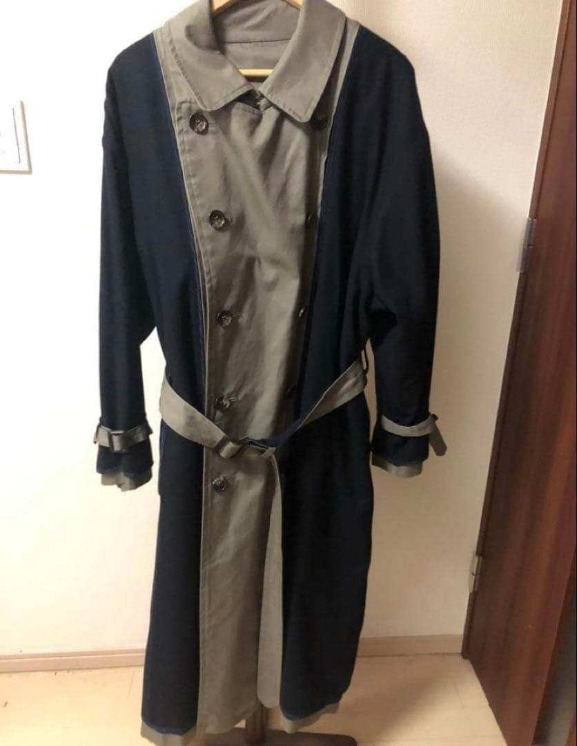 yoke 20AW REVERSIBLE TRANCH COAT サイズ2