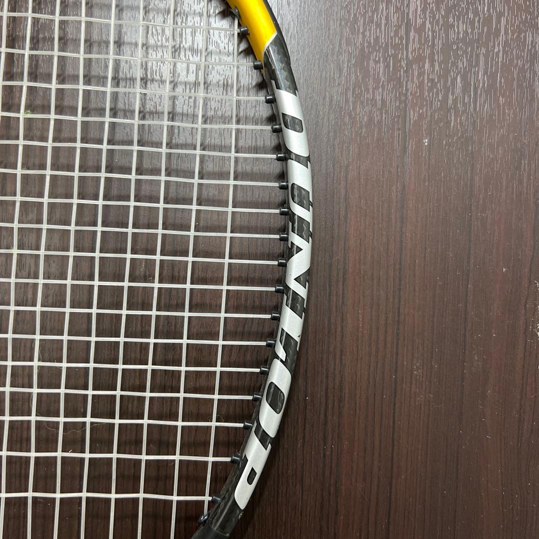 DUNLOP 200G　テニスラケット 黒/黄色