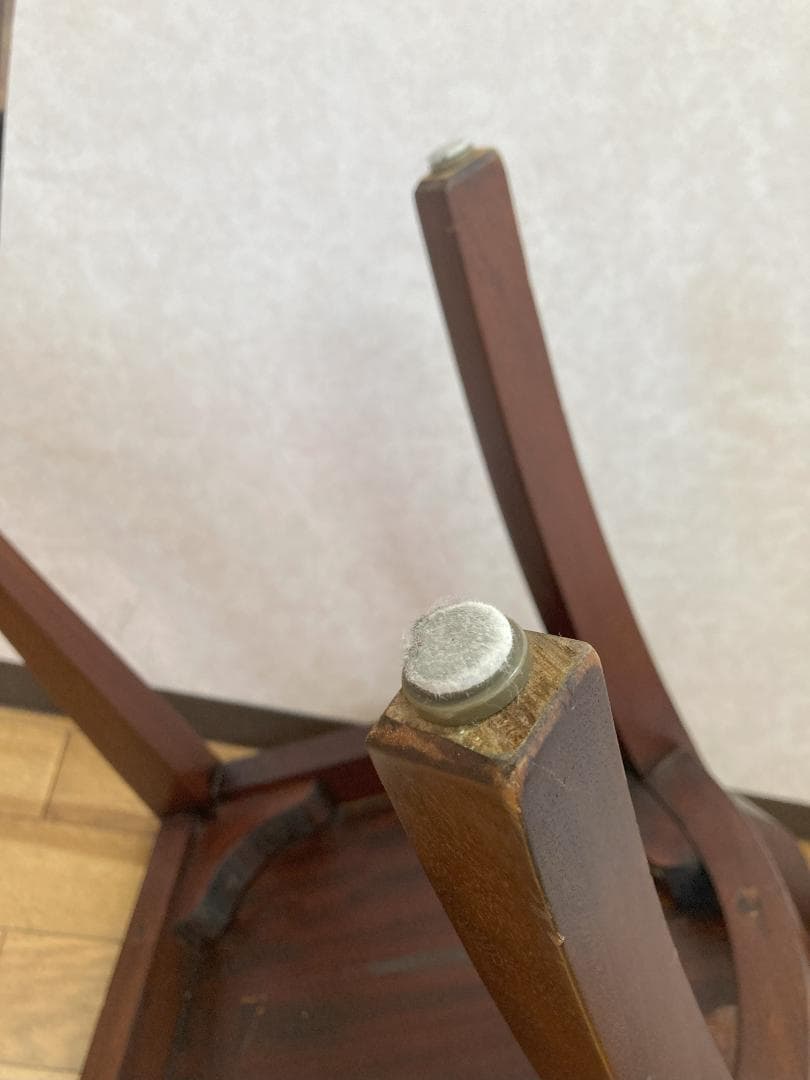 クラシック木製チェア ダークブラウン
