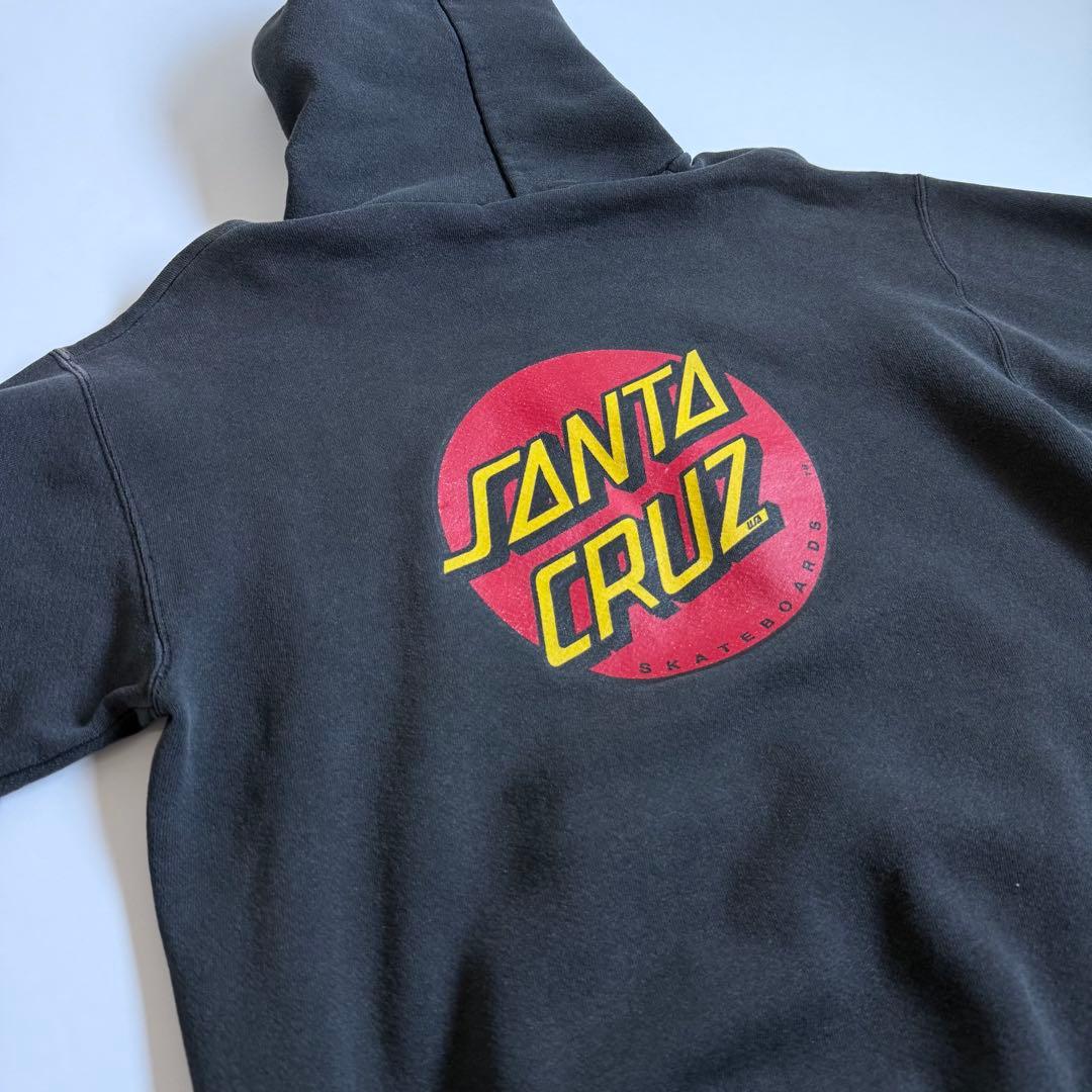 90's USA製LEEボディ SANTA CRUZ サンタクルーズ パーカー