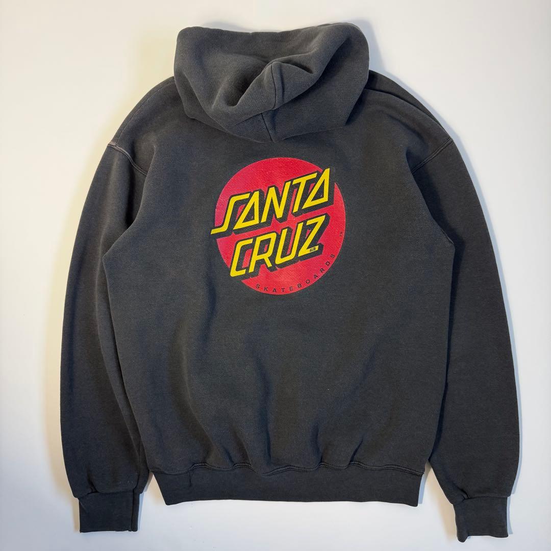 90's USA製LEEボディ SANTA CRUZ サンタクルーズ パーカー