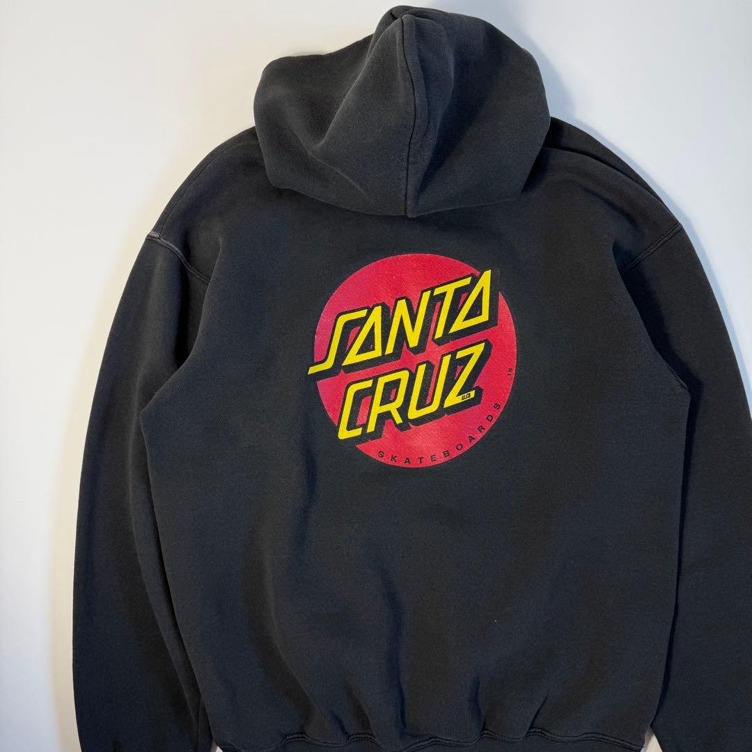90's USA製LEEボディ SANTA CRUZ サンタクルーズ パーカー