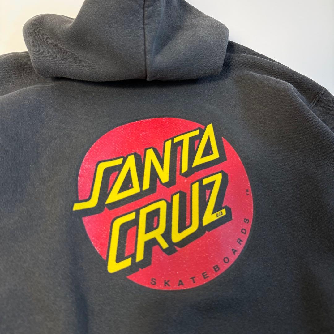 90's USA製LEEボディ SANTA CRUZ サンタクルーズ パーカー