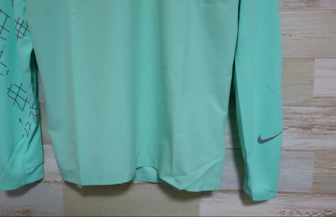 NIKE ナイキ ランニング　ディビジョン　ハーフジップ　ロングスリーブシャツ