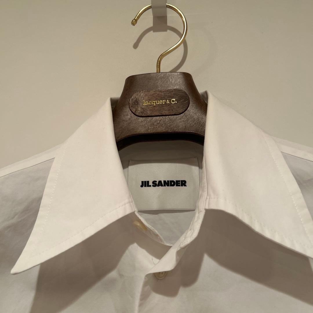 JIL SANDER ホワイト長袖シャツ