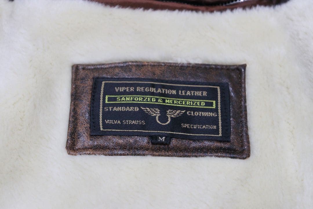 VIPER REGULATION LEATHER B-3 フライトジャケット