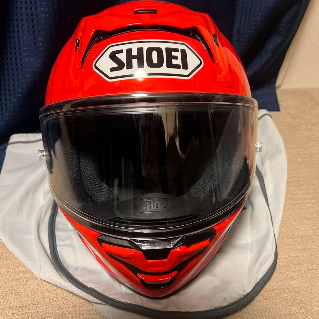 SHOEI マルケス8 レッド/ブルー 開封してしまいましたがほぼ未使用です！