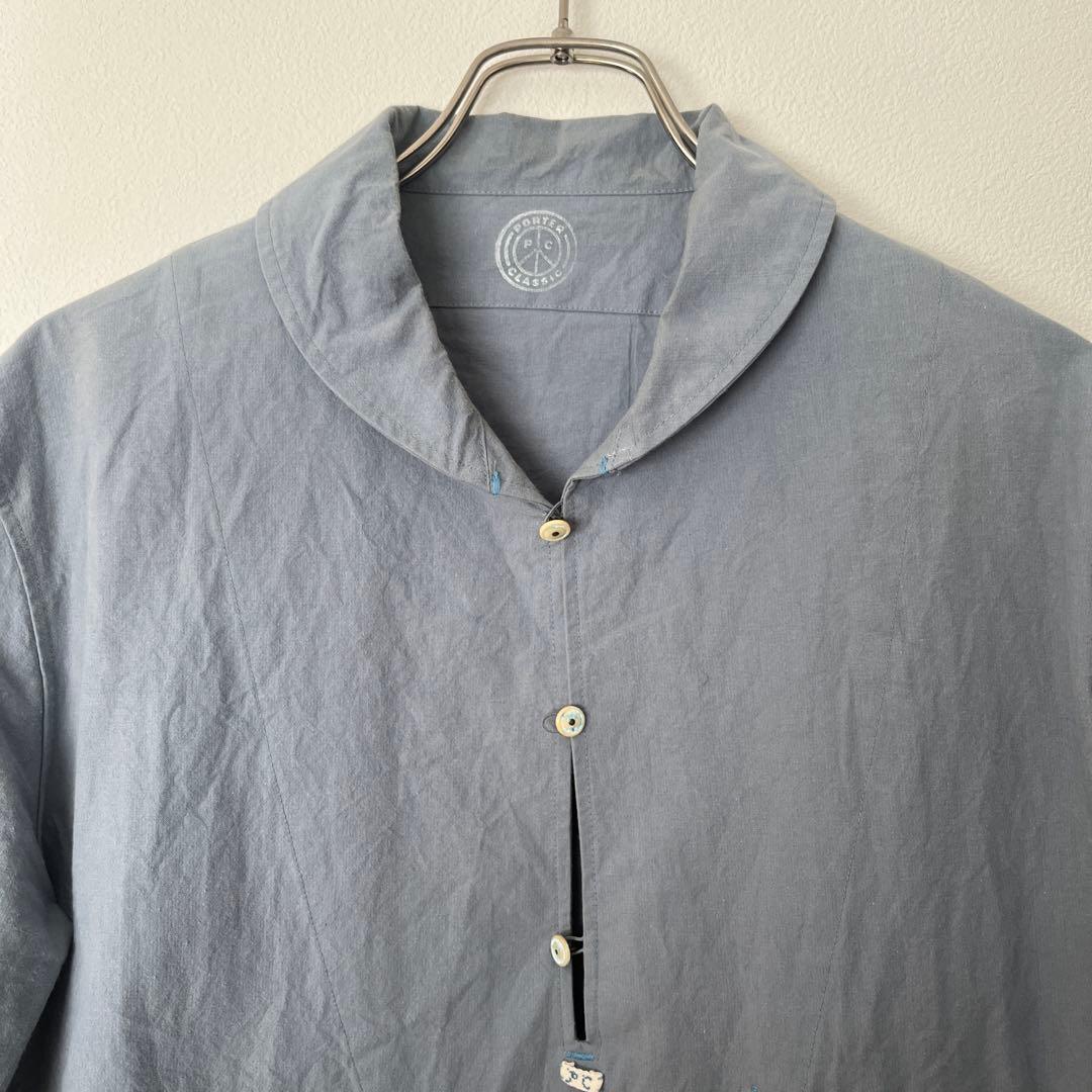 PORTER CLASSIC ポータークラシック　プルオーバーシャツ