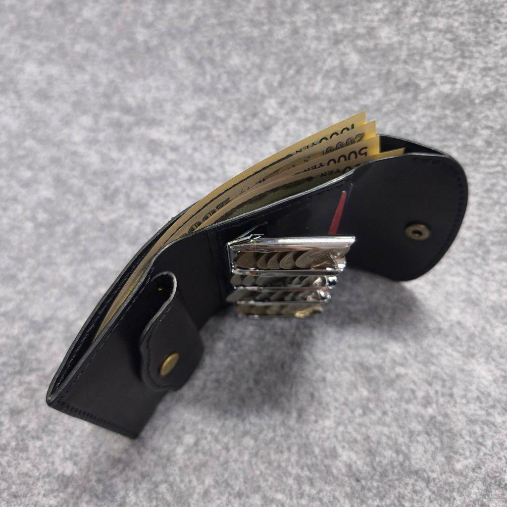 (名入れ可・色変更可)キャッチャー　財布　ハンドメイド　レザー　クラフト