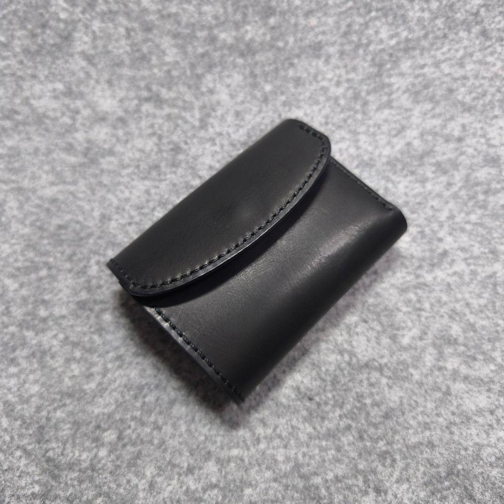 (名入れ可・色変更可)キャッチャー　財布　ハンドメイド　レザー　クラフト