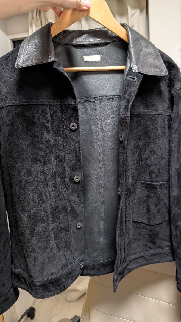 Goat suede type 1st jkt lidnm　Lサイズ