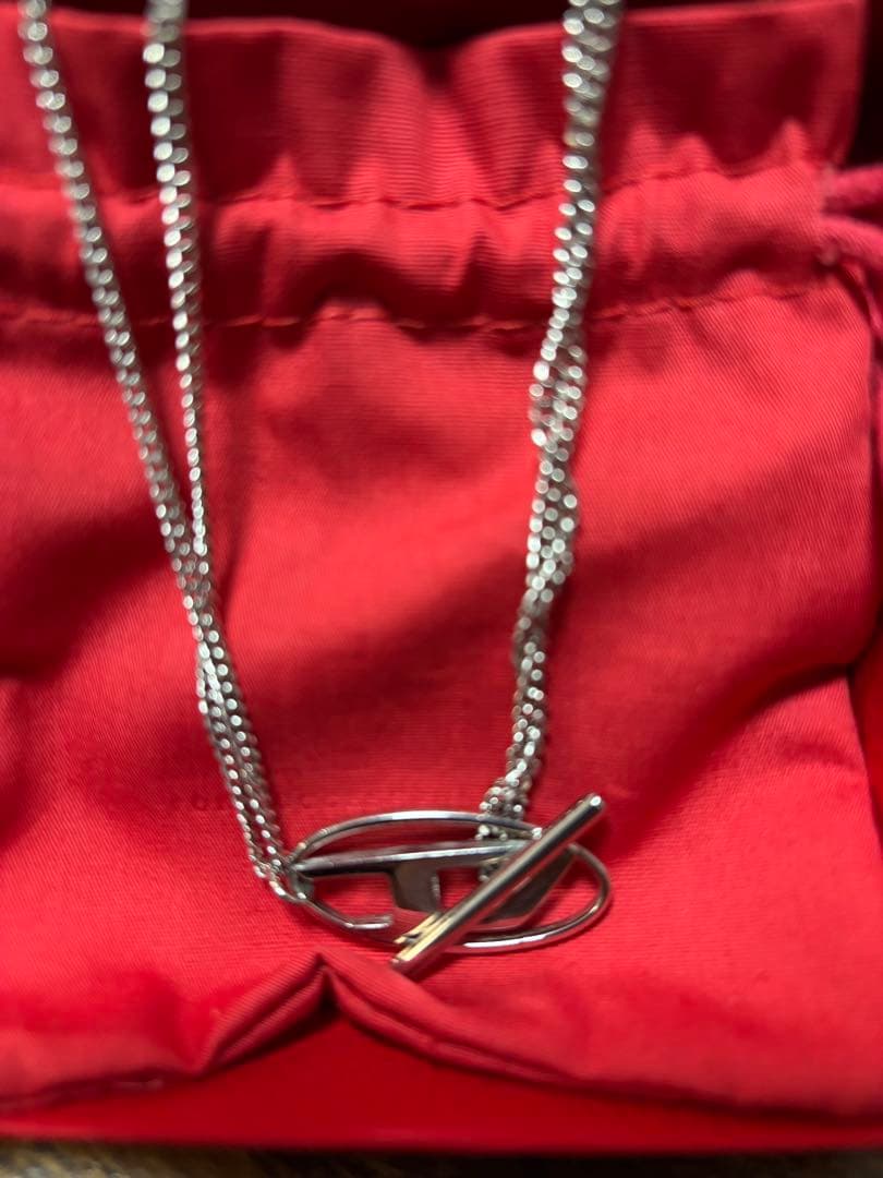 DIESElネックレス シルバーネックレス