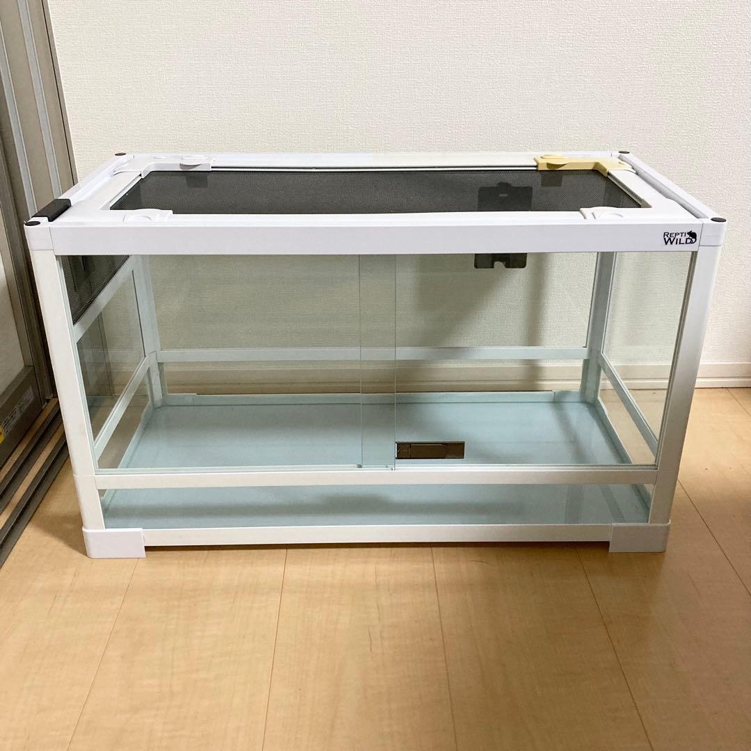 【いちな】パンテオンＷＨ6035 爬虫類ケージ ガラス製　サンコー