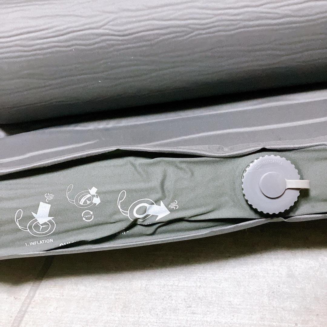 Coleman キャンパー インフレーターマット シングル アウトドア 美品