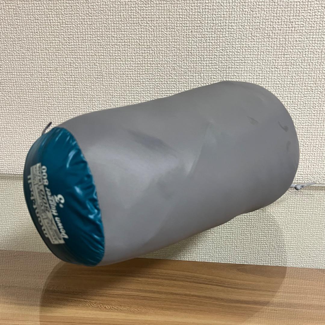 美品　モンベル ダウンハガーEX800 #3 寝袋　シュラフ