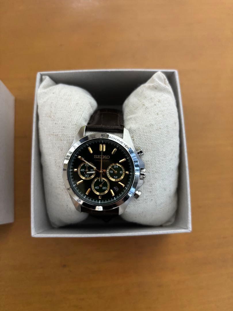 SEIKO CHRONOGRAPH QUARTZ 腕時計 メンズ SBTR017