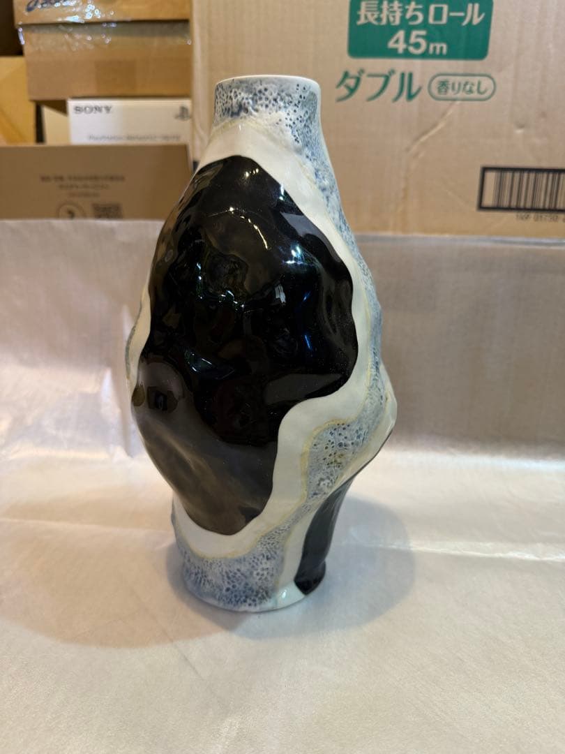Jessica Hans Vase (グロッシーカウ) フラワーベース