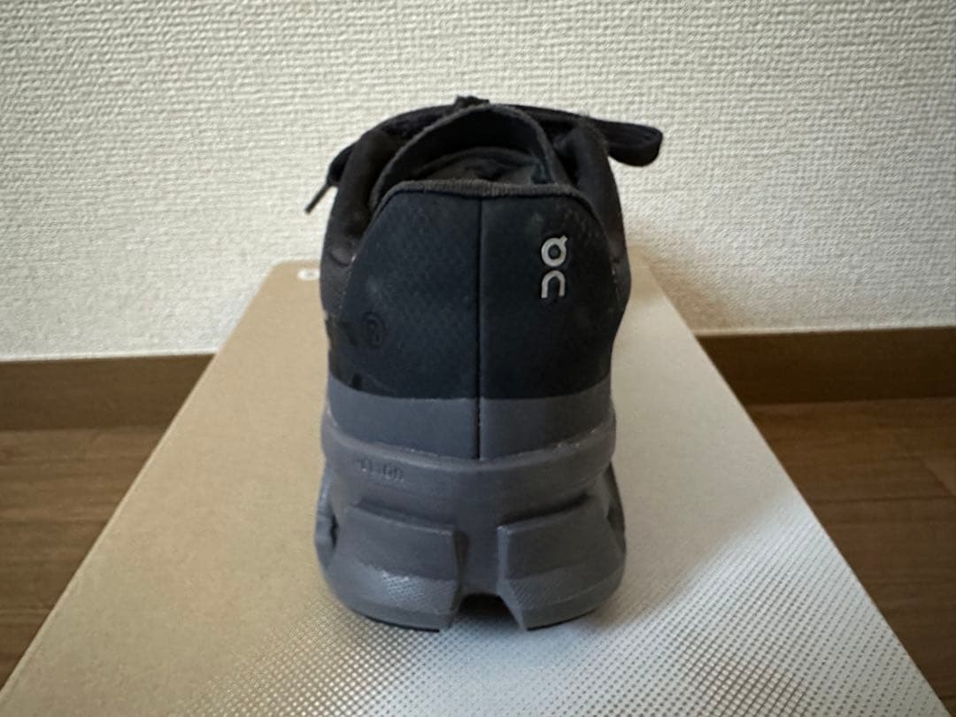 む*び様 On Cloudmonster レディース　黒　23cm ブラックマグ