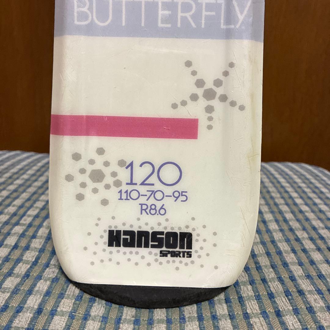 HANSON SPORTS 女の子 スキー板のみ　120