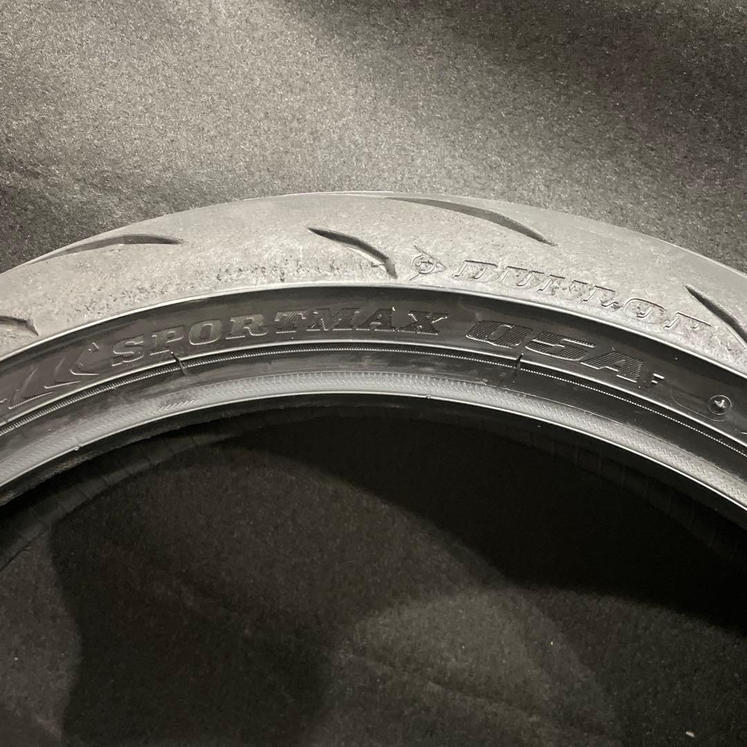 バイク17インチ ダンロップスポーツマックスQ5Ａ120/70/17フロント用1