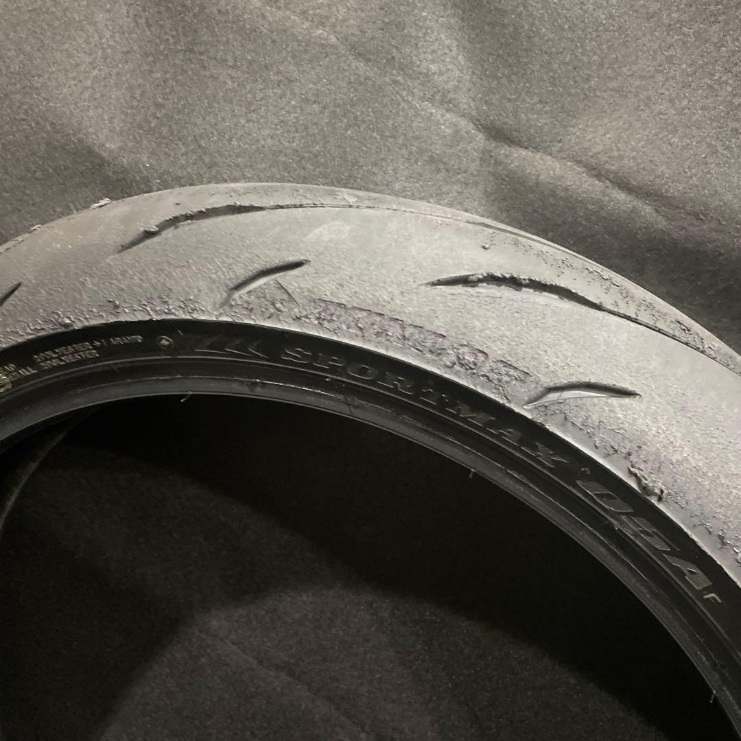 バイク17インチ ダンロップスポーツマックスQ5Ａ120/70/17フロント用1