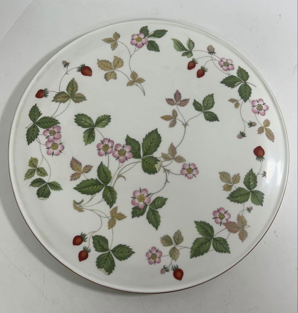  ウェッジウッド ワイルドストロベリー ガトー プレート