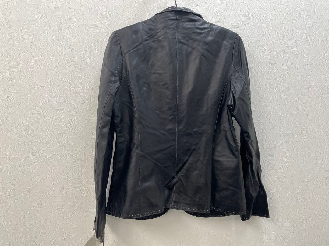Mimi【新品未使用】BALMAIN バルマン レザージャケット 羊革 レ
