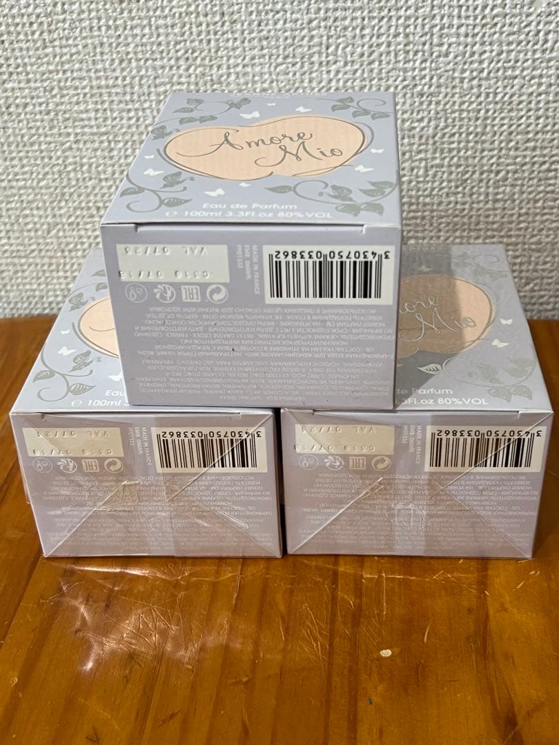 JEANNE ARTHES Amore Mio 3本セット 100ml