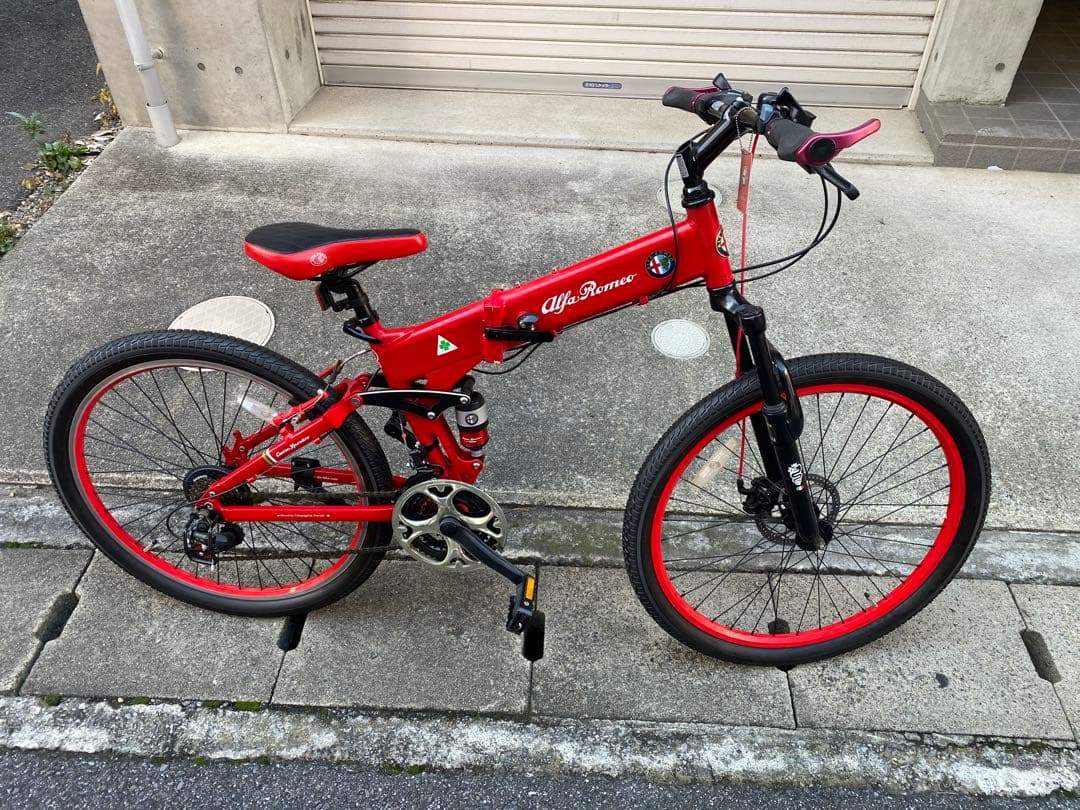 アルファロメオ折りたたみ自転車