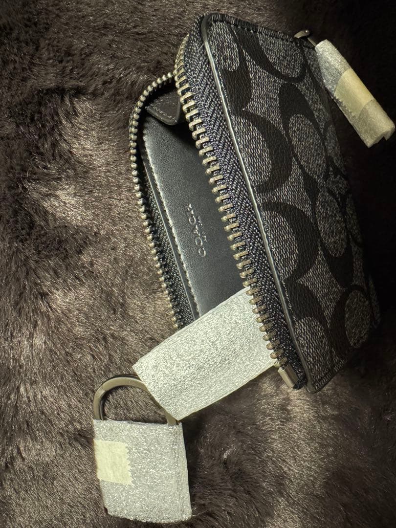 【新品未使用】COACH ケース/カードケース 小銭入れ　ブラック