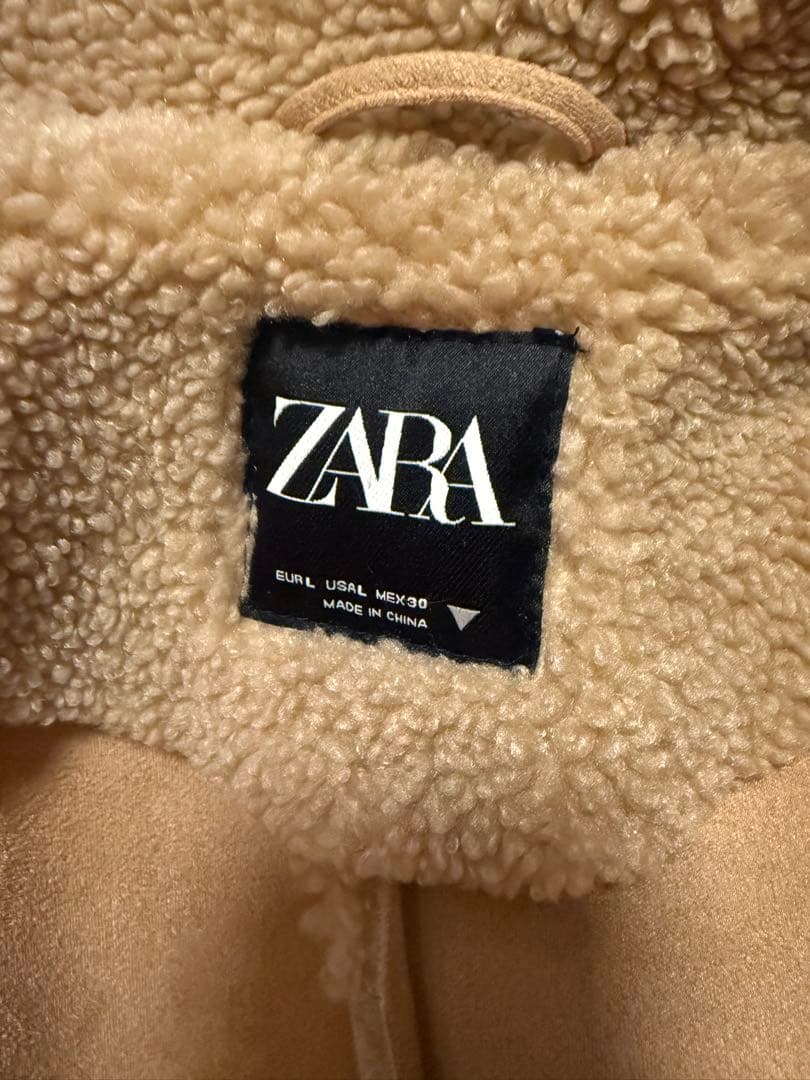 ZARA ザラ ボアコート テディベア